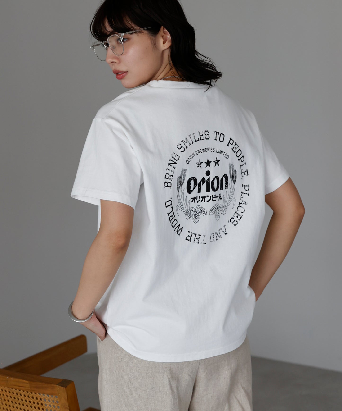 Orion Beer Logo T-Shirt　オリオンビールロゴ　Tシャツ
