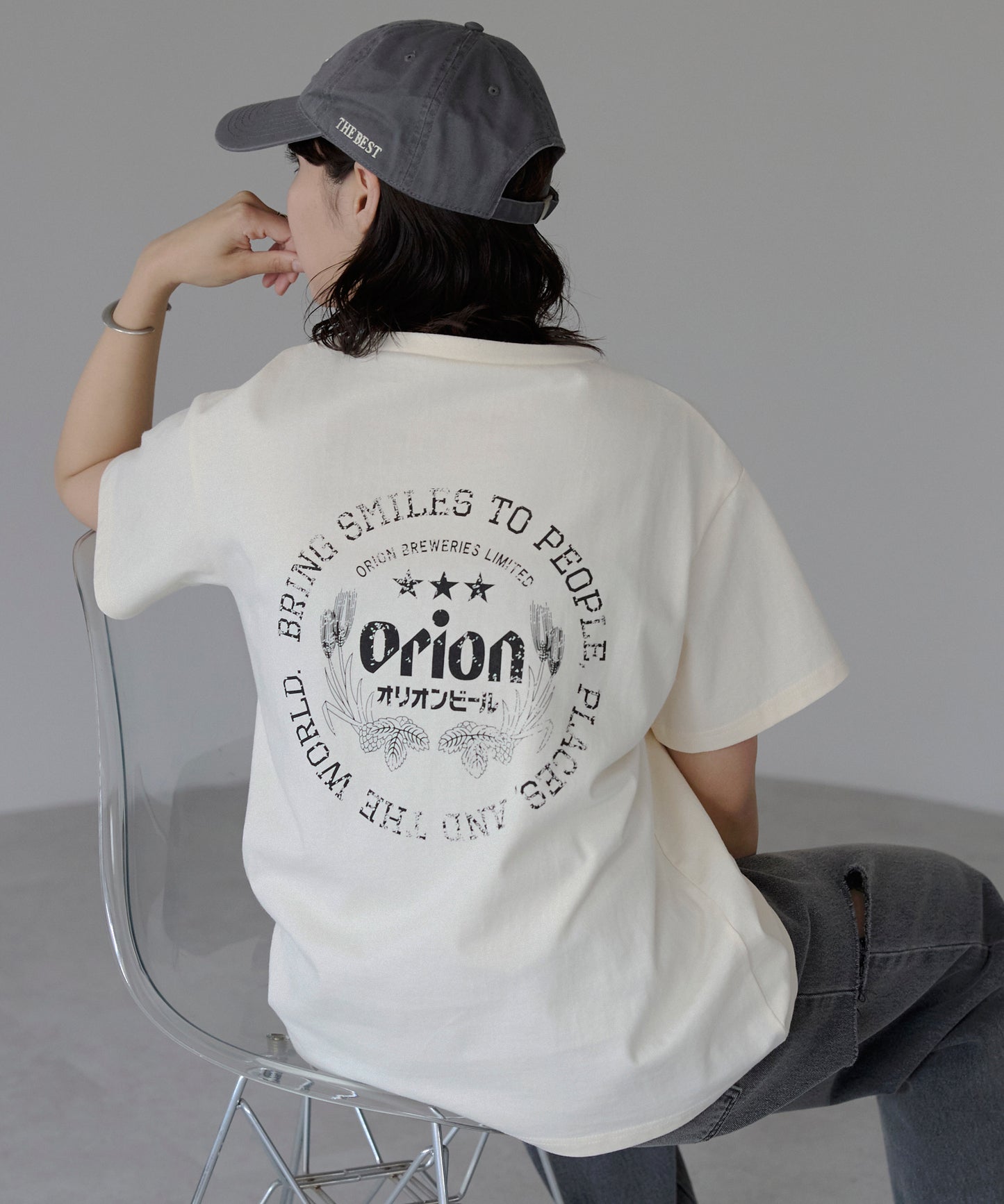Orion Beer Logo T-Shirt　オリオンビールロゴ　Tシャツ