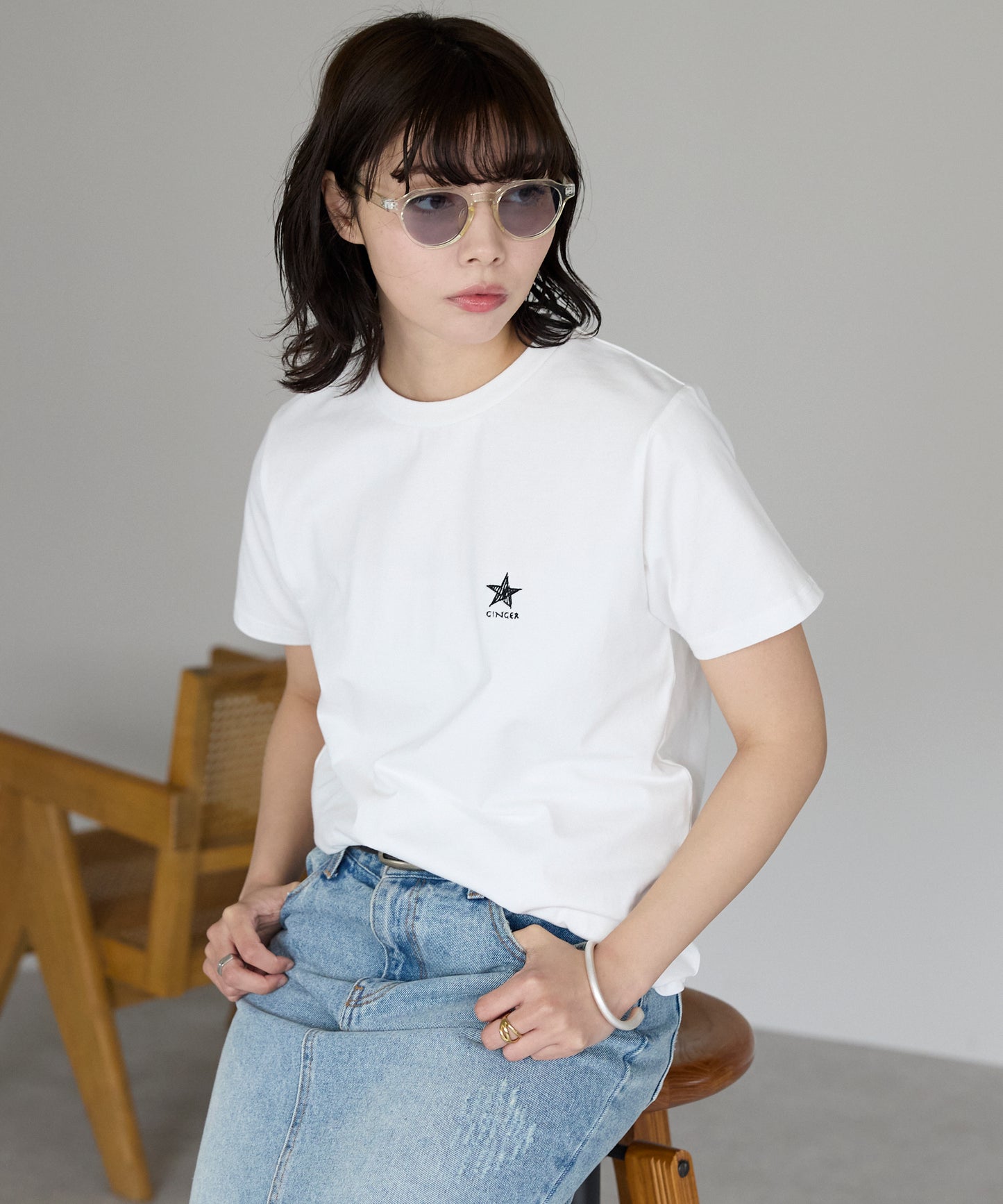 GINGER star Tshirts GINGER星Tシャツ
