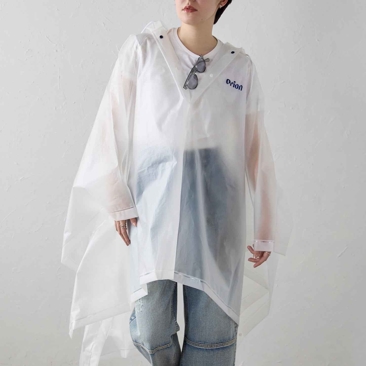 Orion beer logo poncho オリオンビールロゴ レインポンチョ