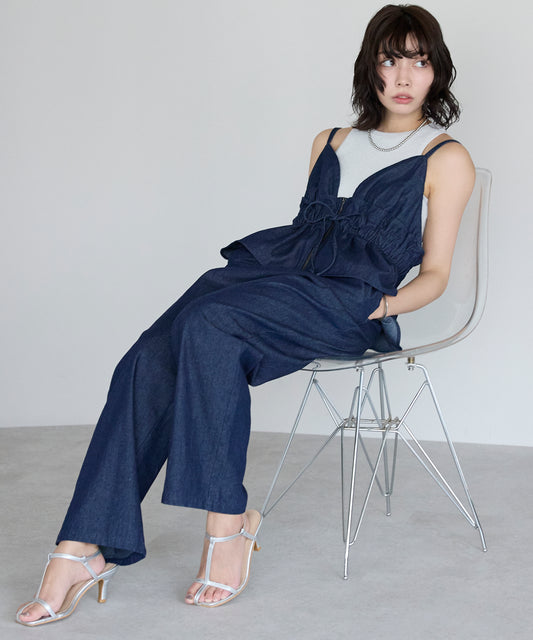Peplum Jumpsuit　ペプラムコンビネゾン