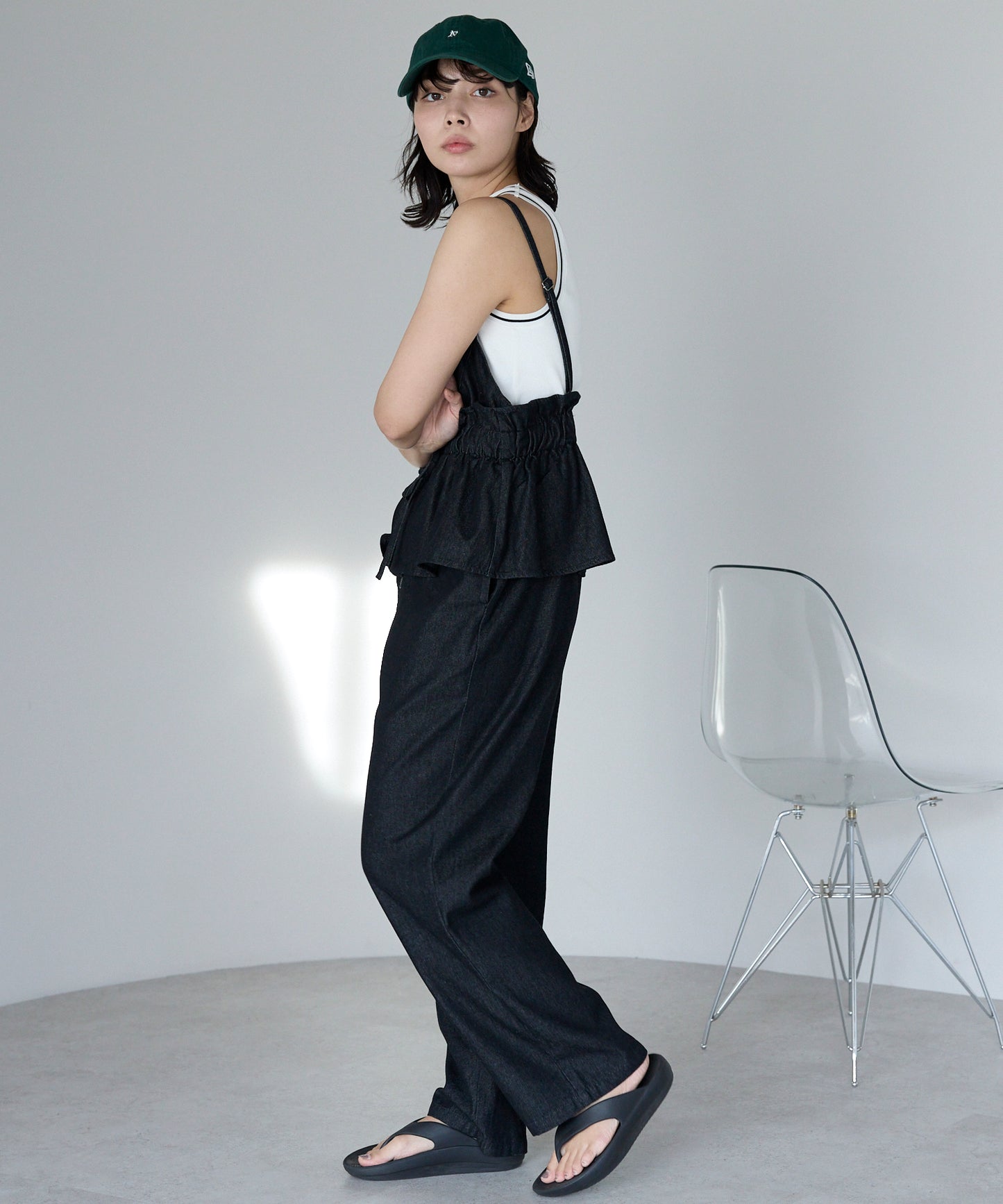 Peplum Jumpsuit　ペプラムコンビネゾン