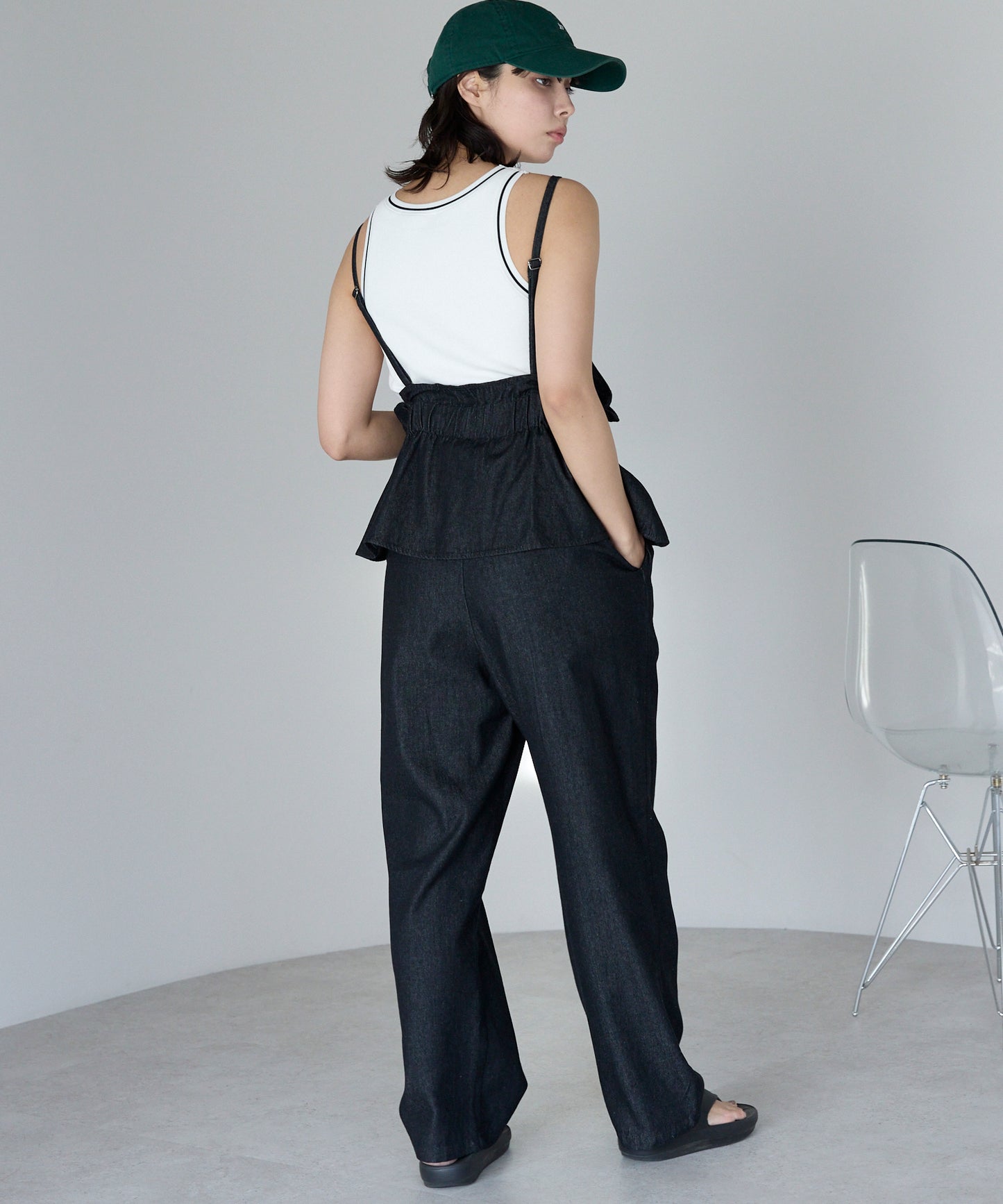 Peplum Jumpsuit　ペプラムコンビネゾン
