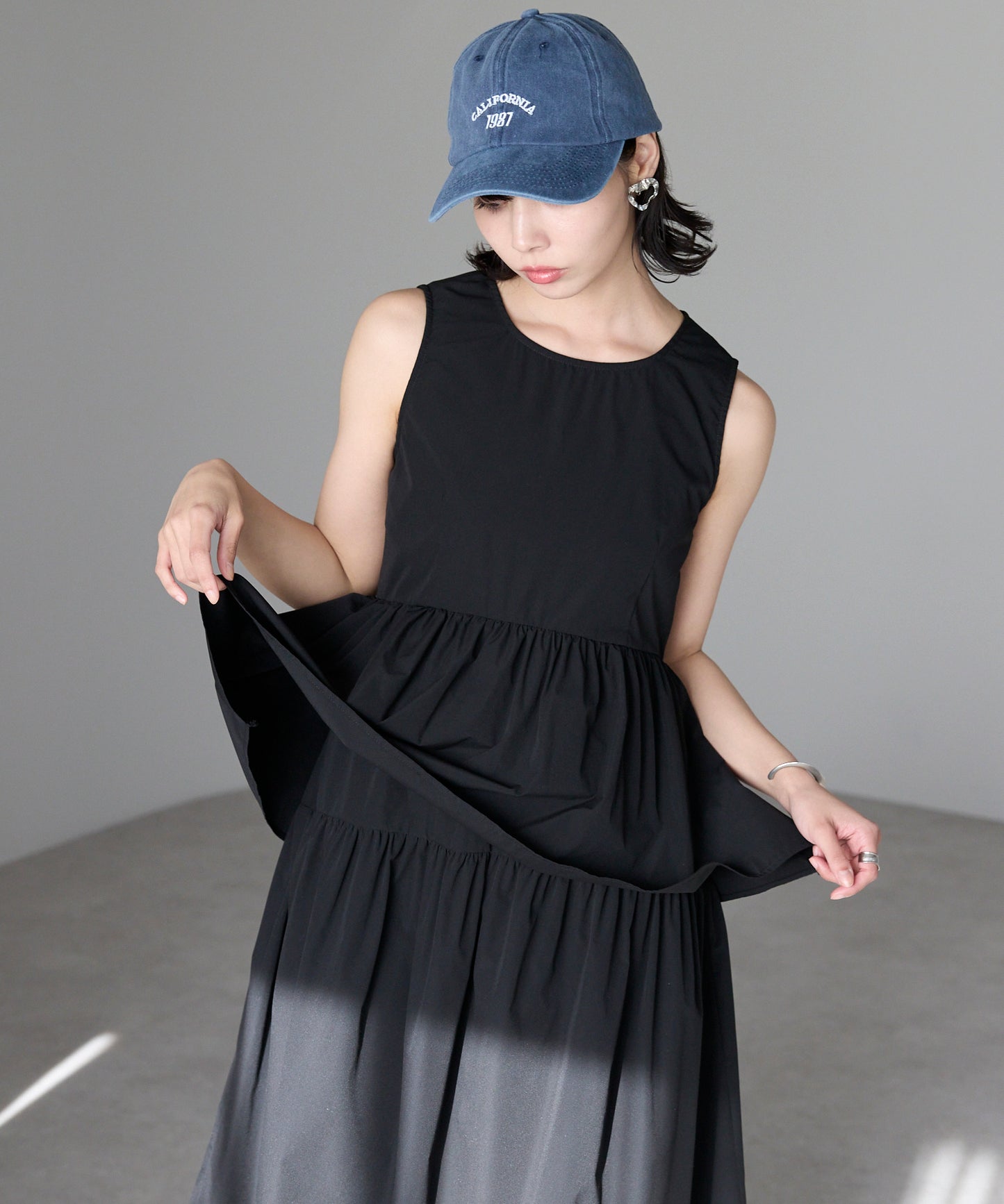 tiered one-piece ティアードワンピース