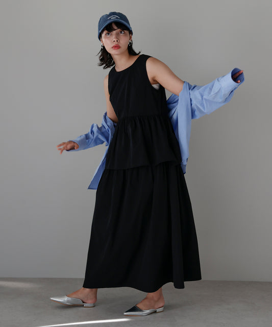 tiered one-piece ティアードワンピース