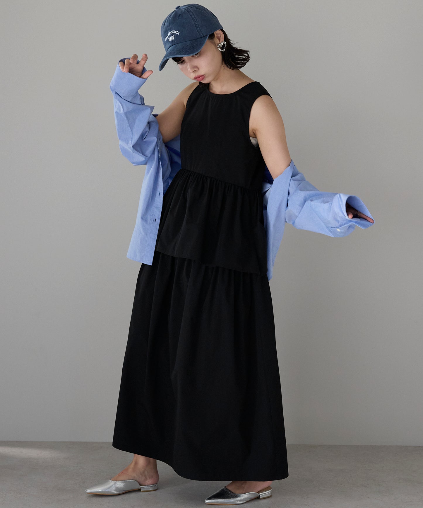 tiered one-piece ティアードワンピース